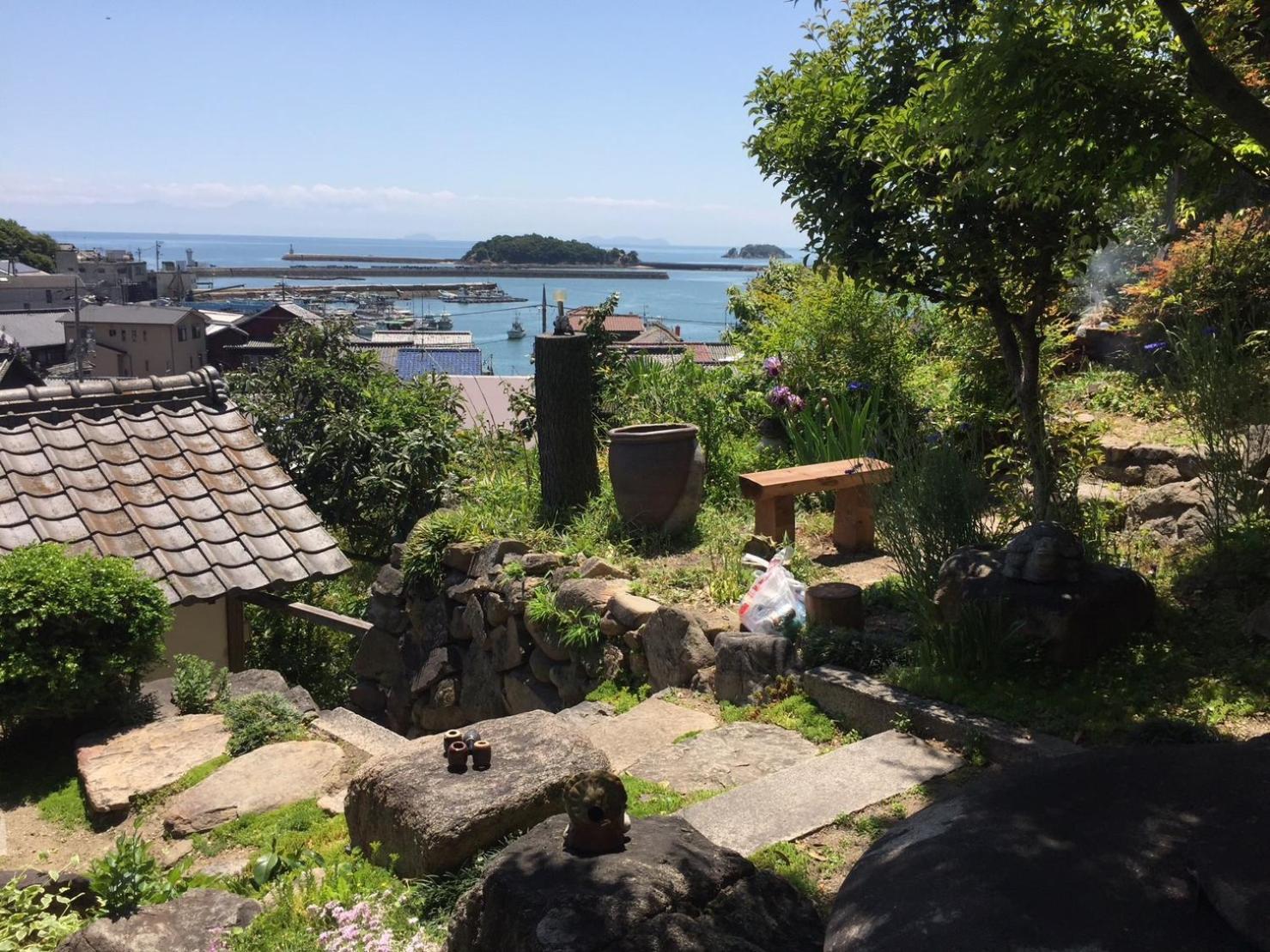 Tomo 城跡石垣上の絶景古民家宿 鞆城茶屋庵 מראה חיצוני תמונה